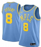 Lakers 24 Kobe Bryant Blue MPLS Nike Swingman Jersey,baseball caps,new era cap wholesale,wholesale hats
